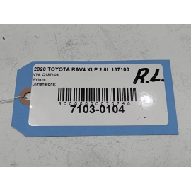 2019-2024 TOYOTA RAV4 REAR LEFT DOOR WINDOW INNER BELT WEATHERSTRIP SEAL OEM 2019-2024 TOYOTA RAV4 REAR LEFT DOOR WINDOW INNER BELT WEATHERSTRIP SEAL OEM