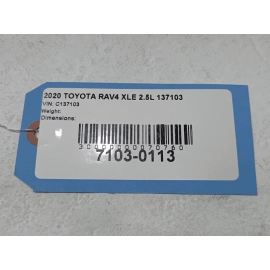 2019-2023 TOYOTA RAV4 FRONT RIGHT PASSENGER SIDE DOOR SHELL PANEL 040 OEM