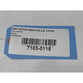 2019-2023 TOYOTA RAV4 FRONT LEFT DRIVER SIDE DOOR SHELL PANEL 040 OEM