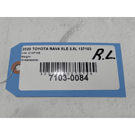 2019-2024 TOYOTA RAV4 REAR LEFT DRIVER SIDE DOOR REARWARD WEATHERSTRIP SEAL OEM