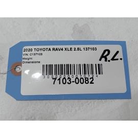 2019-2024 TOYOTA RAV4 REAR OR FRONT DRIVER SIDE DOOR INTERIOR INSIDE HANDLE OEM