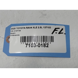 2019-2024 TOYOTA RAV4 FRONT OR REAR DRIVER SIDE DOOR INTERIOR INSIDE HANDLE OEM