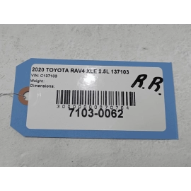 2019-2024 TOYOTA RAV4 REAR OR FRONT RIGHT SIDE DOOR INTERIOR INSIDE HANDLE OEM