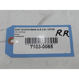 2019-2024 TOYOTA RAV4 REAR RIGHT OR LEFT SIDE DOOR OUTSIDE HANDLE COVER OEM