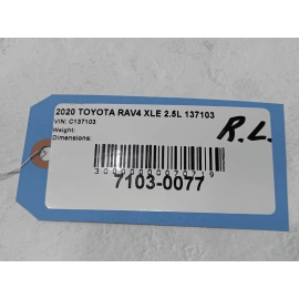2019-2024 TOYOTA RAV4 REAR LEFT OR RIGHT SIDE DOOR OUTSIDE HANDLE COVER OEM