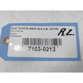 2019-2024 Toyota RAV4 Rear Left Driver Side Forward Mud Guard Mud Flap OEM