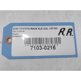 2019-2024 Toyota RAV4 Rear 2 Row Right Passenger Seat Buckle Inner OEM