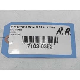 2019-2024 Toyota RAV4 Rear Right Passenger Seat Belt Seatbelt Retractor OEM 2019-2024 Toyota RAV4 Rear Right Passenger Seat Belt Seatbelt Retractor OEM