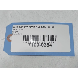 2020 Toyota RAV4 Multiplex Network Body Control Module OEM 2020 Toyota RAV4 Multiplex Network Body Control Module OEM