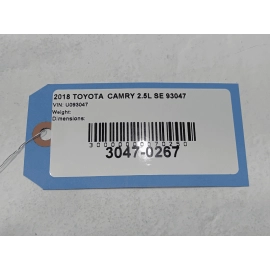 2018-2024 TOYOTA CAMRY FUEL TANK FILLER DOOR LID LATCH LOCK ACTUATOR OEM