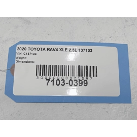 2019-2024 Toyota RAV4 Battery Earth Negative Wire Cable OEM 2019-2024 Toyota RAV4 Battery Earth Negative Wire Cable OEM