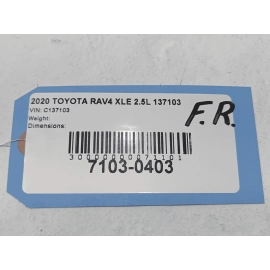 2019-2024 Toyota RAV4 Front Right Passenger Side Speed Sensor  ABS Sensor OEM