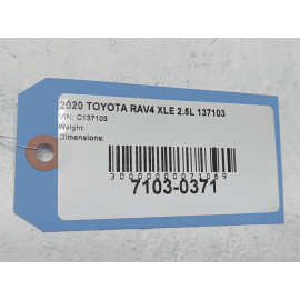 2020 Toyota RAV4 Toyota Highlander Network Gateway Control Module OEM