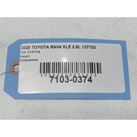 2019-2024 Toyota RAV4 2.5L Front Right Passenger Side Engine Motor Mount 2019-2024 Toyota RAV4 2.5L Front Right Passenger Side Engine Motor Mount
