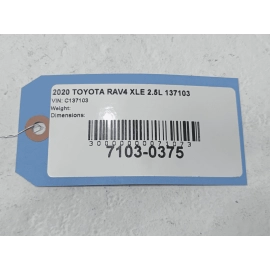 2018-2024 Toyota RAV4 2.5L Engine Passenger Side Mount Spacer Bracket OEM
