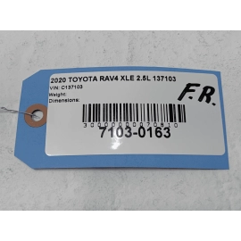 2019-2024 TOYOTA RAV4 FRONT PASSENGER SIDE DOOR PANEL TRIM HANDLE COVER OEM 2019-2024 TOYOTA RAV4 FRONT PASSENGER SIDE DOOR PANEL TRIM HANDLE COVER OEM