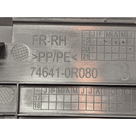 2019-2024 TOYOTA RAV4 FRONT PASSENGER SIDE DOOR PANEL TRIM HANDLE COVER OEM