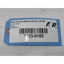 2019-2024 TOYOTA RAV4 FRONT RIGHT PASSENGER SIDE DOOR BODY WEATHERSTRIP SEAL OEM