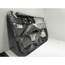 2018 Toyota Camry Front Left Driver Door Trim Panel Leather Gray OEM