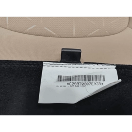 2019-23 Toyota RAV4 Front Right Passenger Side Seat Upper Back Cushion OEM Beige 2019-23 Toyota RAV4 Front Right Passenger Side Seat Upper Back Cushion OEM Beige