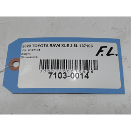 2019-2025 TOYOTA RAV4 FRONT LEFT DRIVER SIDE DOOR WINDOW CORNER FIXED GLASS OEM