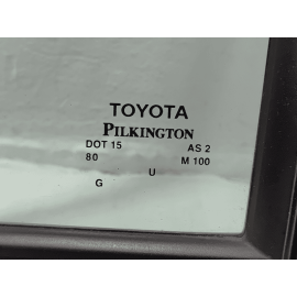 2019-2025 TOYOTA RAV4 FRONT LEFT DRIVER SIDE DOOR WINDOW CORNER FIXED GLASS OEM