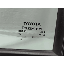 2019-2025 TOYOTA RAV4 FRONT LEFT DRIVER SIDE DOOR WINDOW CORNER FIXED GLASS OEM 2019-2025 TOYOTA RAV4 FRONT LEFT DRIVER SIDE DOOR WINDOW CORNER FIXED GLASS OEM