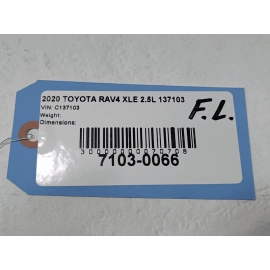 2019-2024 TOYOTA RAV4 FRONT LEFT DRIVER SIDE DOOR WINDOW BELT MOLDING OEM