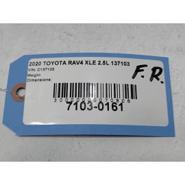 2019-2024 TOYOTA RAV4 FRONT RIGHT PASSENGER SIDE DOOR WINDOW BELT MOLDING OEM