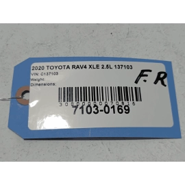 2019-2025 TOYOTA RAV4 FRONT RIGHT PASSENGER SIDE DOOR EXTERIOR HANDLE BASE OEM