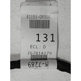 2019-2022 TOYOTA RAV4 FRONT RIGHT PASSENGER SIDE DOOR WIRE HARNESS OEM 2019-2022 TOYOTA RAV4 FRONT RIGHT PASSENGER SIDE DOOR WIRE HARNESS OEM