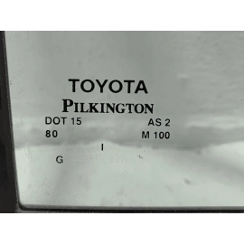 2019-2025 TOYOTA RAV4 FRONT PASSENGER SIDE DOOR WINDOW CORNER FIXED GLASS OEM 2019-2025 TOYOTA RAV4 FRONT PASSENGER SIDE DOOR WINDOW CORNER FIXED GLASS OEM