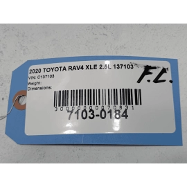 2019-2025 TOYOTA RAV4 FRONT LEFT DRIVER SIDE DOOR EXTERIOR HANDLE 040 OEM