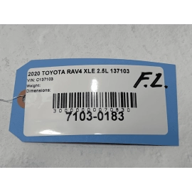 2019-2022 TOYOTA RAV4 FRONT LEFT DRIVER SIDE DOOR MASTER WINDOW SWITCH OEM