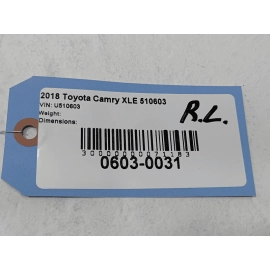 2018-2025 TOYOTA CAMRY REAR LEFT DRIVER SIDE EXTERIOR DOOR HANDLE OEM 1PCS *1J9*