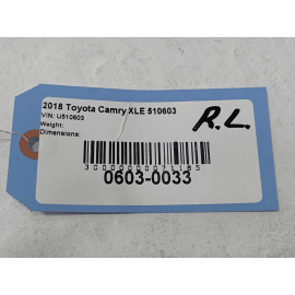 2018-2025 TOYOTA CAMRY REAR DRIVER SIDE DOOR EXTERIOR HANDLE BRACKET BASE OEM