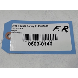 2018-2024 TOYOTA CAMRY FRONT LEFT OR RIGHT DOOR AUDIO SOUND SPEAKER OEM 1PCS 2018-2024 TOYOTA CAMRY FRONT LEFT OR RIGHT DOOR AUDIO SOUND SPEAKER OEM 1PCS