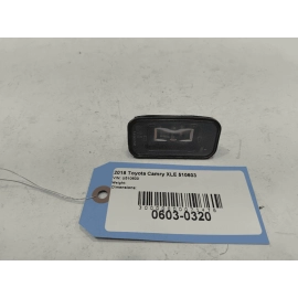 2018 - 2024 TOYOTA CAMRY REAR LEFT OR RIGHT LICENSE PLATE LIGHT LAMP OEM 1PCS