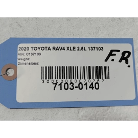 2019-2025 TOYOTA RAV4 FRONT RIGHT PASSENGER SIDE DOOR WINDOW CONTROL SWITCH OEM