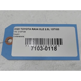 2019-2025 TOYOTA RAV4 17 INCH WHEEL RIM SPARE TIRE DONUT T165/80D/R17 OEM