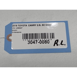TOYOTA CAMRY 2018-2025 REAR DRIVER SIDE DOOR EXTERIOR HANDLE BASE BRACKET OEM