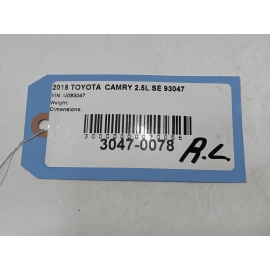 2018-2023 TOYOTA CAMRY REAR LEFT DRIVER SIDE DOOR INTERIOR HANDLE OEM