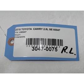 2018-2025 TOYOTA CAMRY REAR LEFT DRIVER SIDE DOOR SCUFF PLATE TRIM PANEL OEM