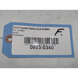 2018-2025 Toyota Camry FWD Front Subframe Crossmember Cradle Undercarriage OEM