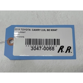 2018-2025 TOYOTA CAMRY REAR RIGHT PASSENGER SIDE EXTERIOR DOOR HANDLE BASE OEM