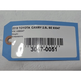 2018 Toyota Camry Dashboard Defroster Panel Grille OEM