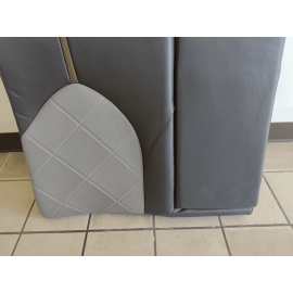 2018 TOYOTA CAMRY XLE REAR PASSENGER SIDE UPPER BACK SEAT W/ARMREST LEATHER OEM