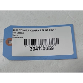 2018 Toyota Camry Dashboard passenger Side Molding Trim w/Air Grille OEM