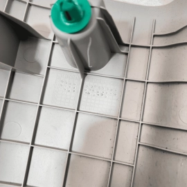 KIA RIO LX 2018-2023 REAR PASSENGER SIDE UPPER QUARTER COVER TRIM PANEL OEM