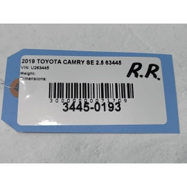 2018-2024 TOYOTA CAMRY REAR RIGHT PASSENGER SIDE EXTERIOR DOOR HANDLE BASE OEM